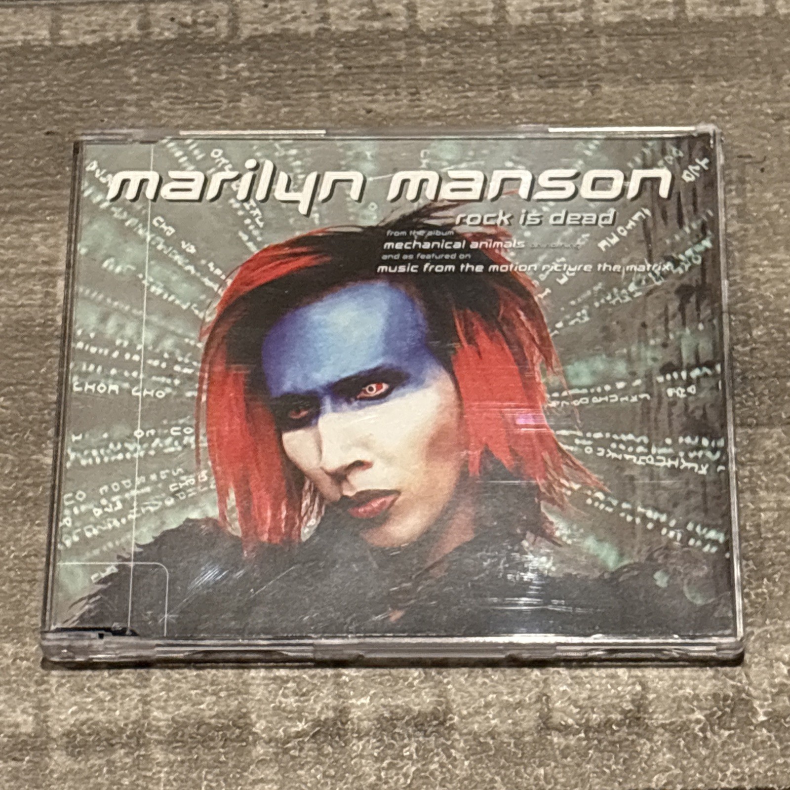 A1 Marilyn Manson - Rock Is Dead 1 / Television / Man You Fear CD