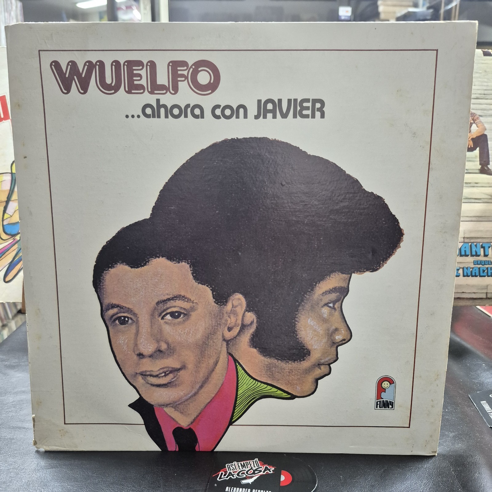 Wuelfo – ...Ahora Con Javier - Latín, Salsa, Guaguancó, Descarga, 1980 