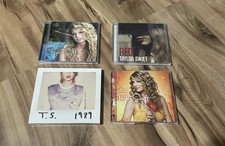 Taylor Swift CD Lot Bundle of 4 -Beautiful Eyes Rare EP CD/DVD, Debut, Red, 1989 picture