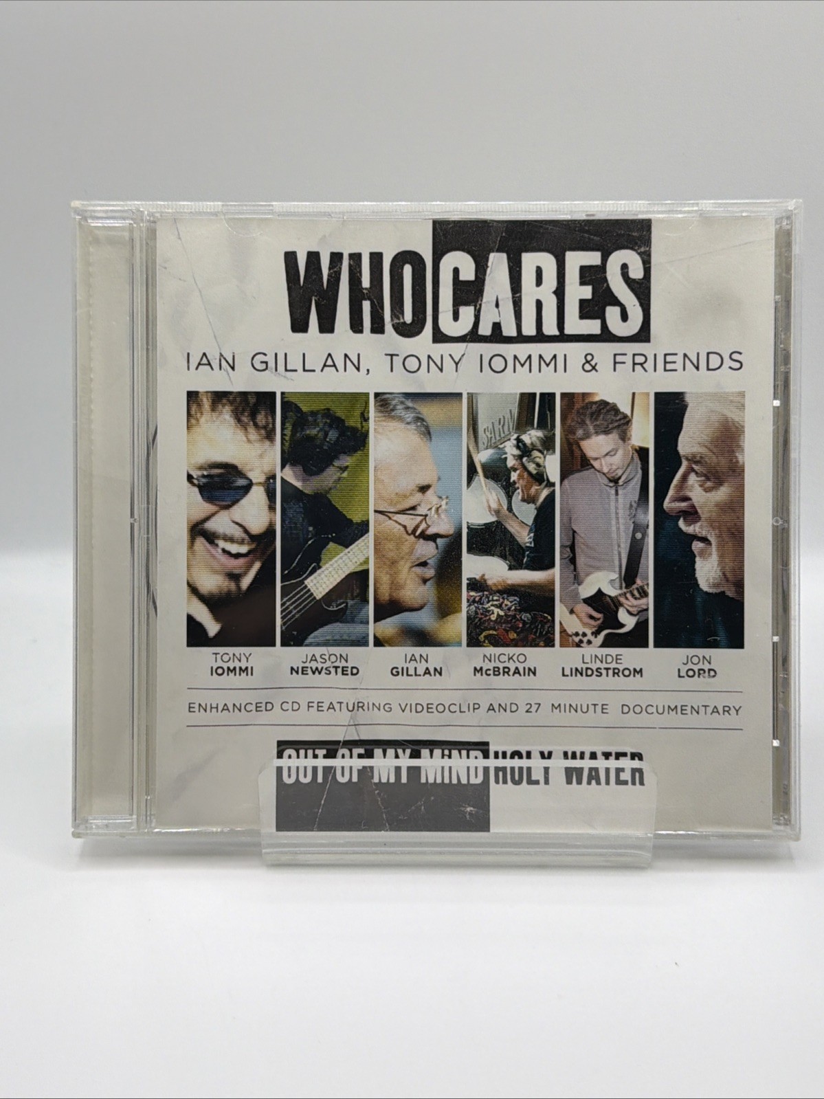 Out of My Mind/Holy Water by Who Cares CD, Tony Iommi, Ian Gillan