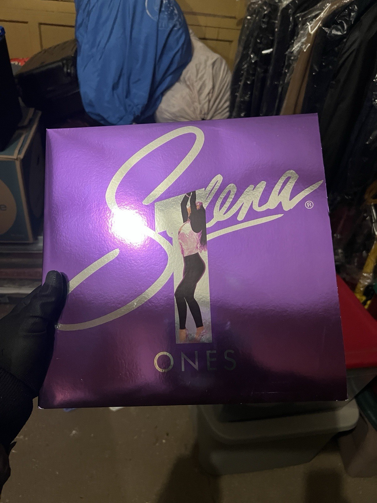 Selena \'Ones\' Vinyl Record (Target Exclusive) with Poster