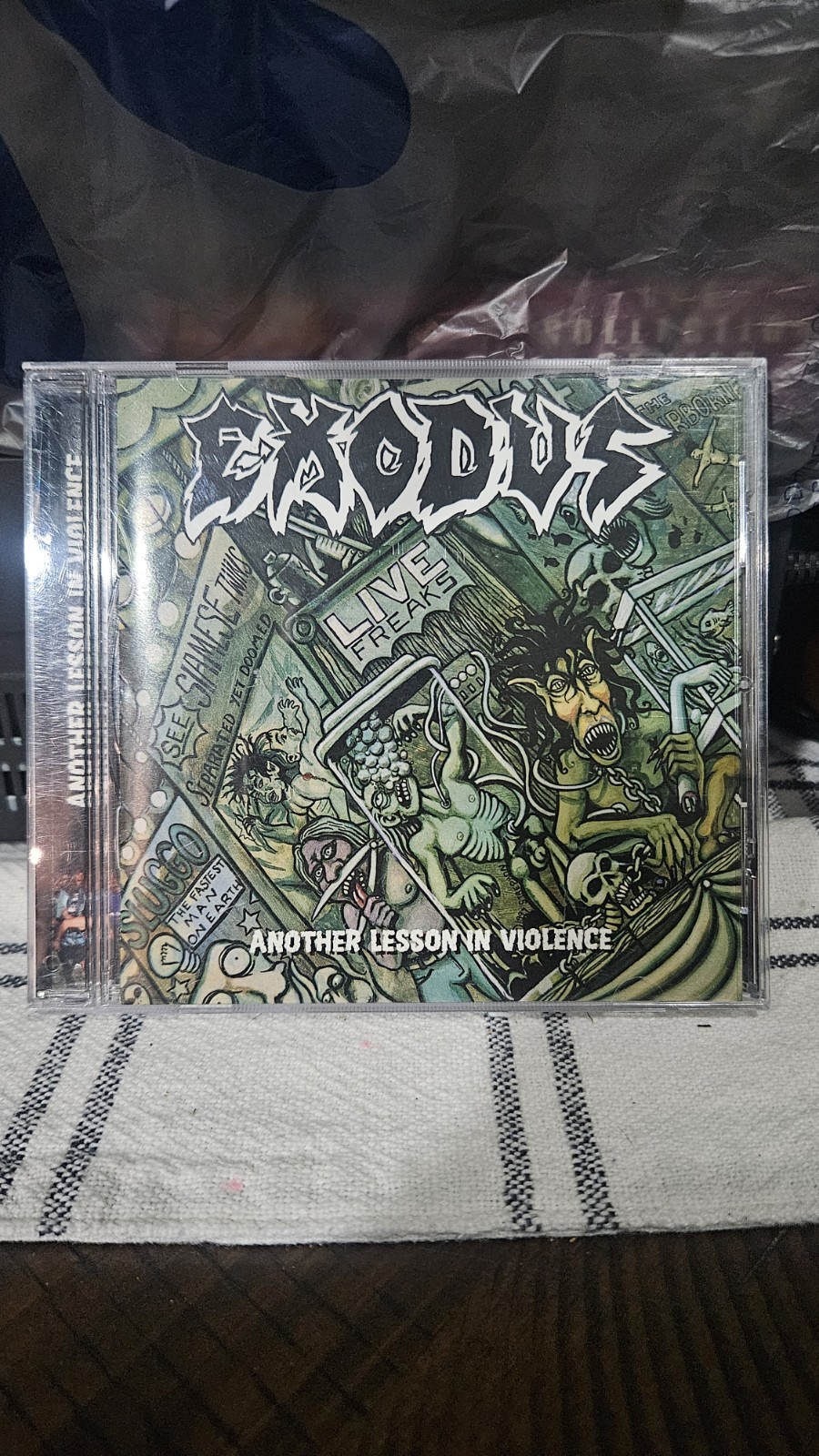 Another Lesson in Violence by Exodus (CD, 1997) Century Media