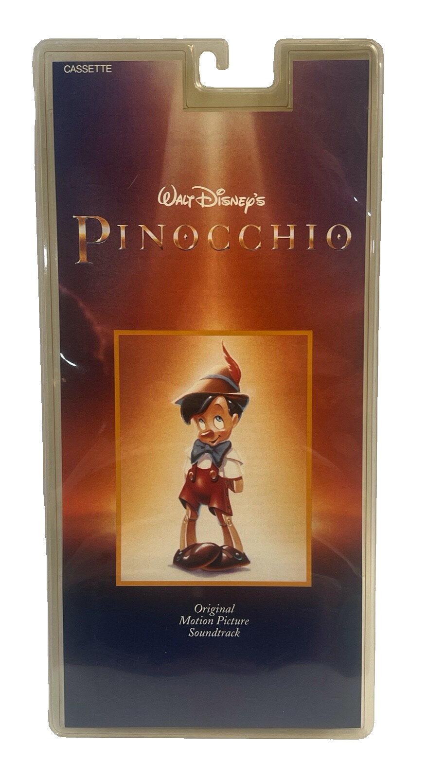 1992 Walt Disney PINOCCHIO Original Motion Picture Soundtrack Cassette New