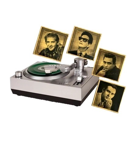 Sun Records RSD3 3-inch Vinyl Turntable - 4 Sun Records Included New Mint Sealed
