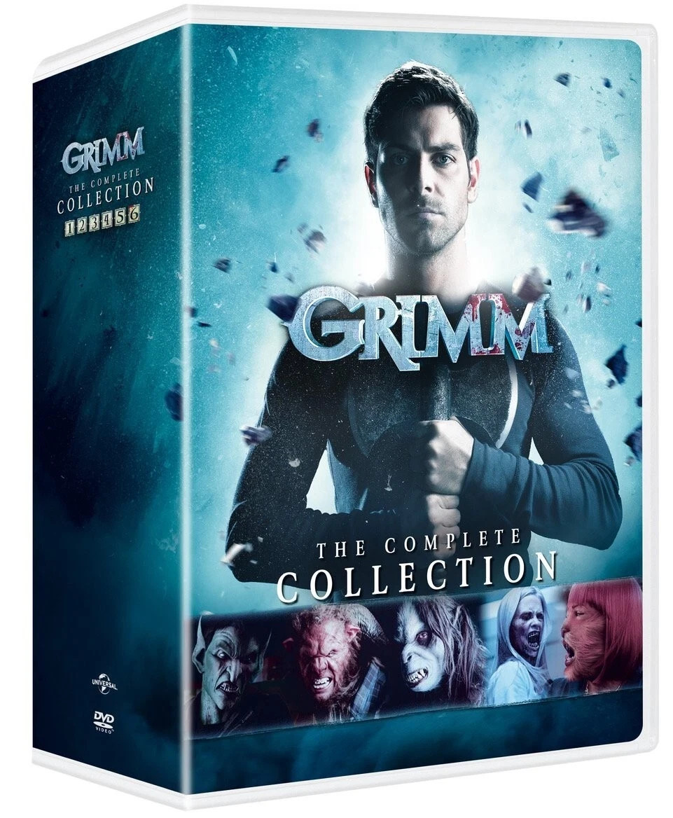Grimm DVD The Complete Series Seasons 1-6 Brand New  Sealed region 1
