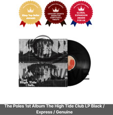 The Poles 1st Album The High Tide Club LP Black / Express / Genuine picture