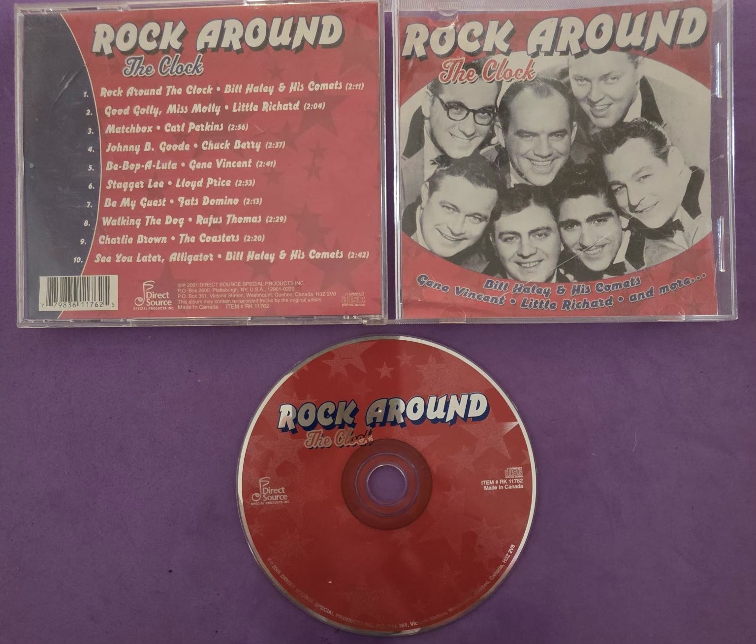 Various - Rock Around The Clock CD 2001 Rock & Roll Oldies Direct Source