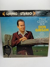 vtg DON GIBSON That Gibson Boy LP Vinyl Record 12