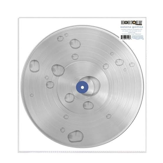 Selena Gomez Limited Edition Droplets EP on Clear UV Printed Vinyl RSD 2026