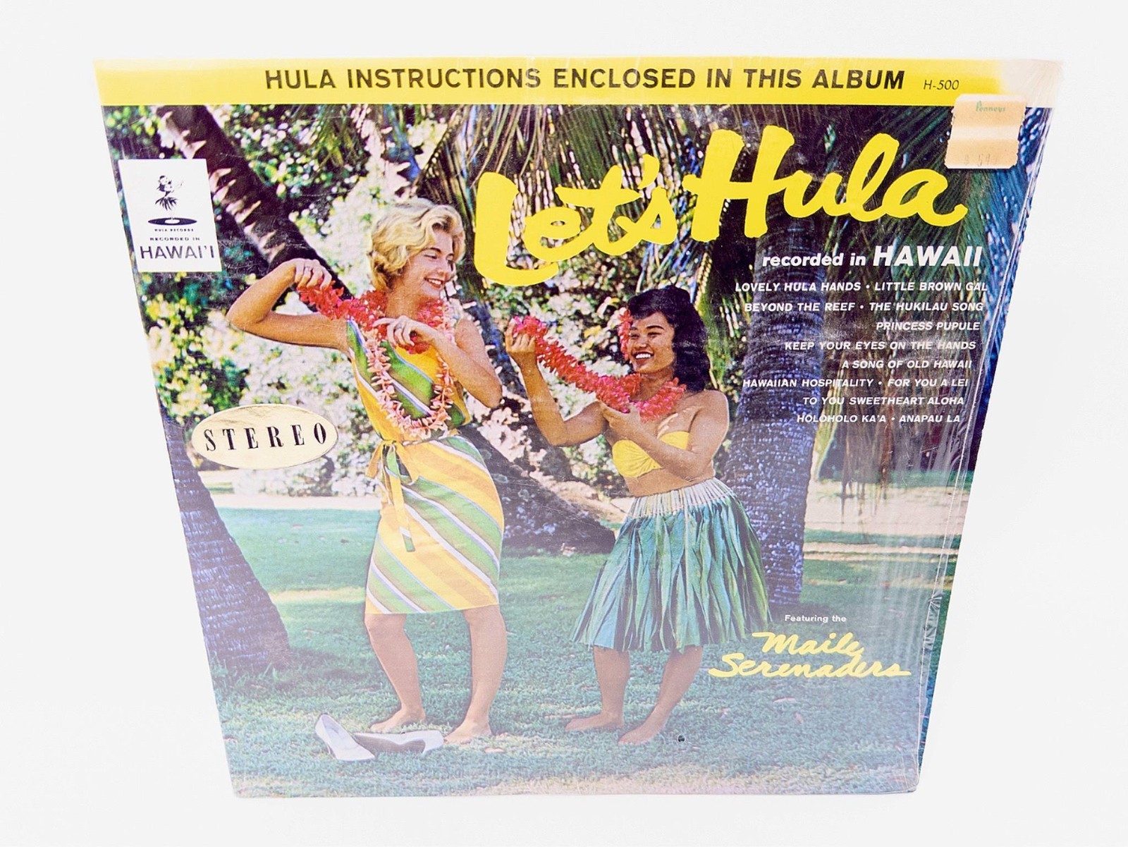 Let\'s Hula Hawaiian Vinyl LP Maile Serenaders w/ Booklet, Shrink, Excellent, GR8
