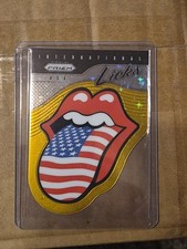 2025 Prizm Rolling Stones United States USA Licks Netherlands Gold 8/10 picture