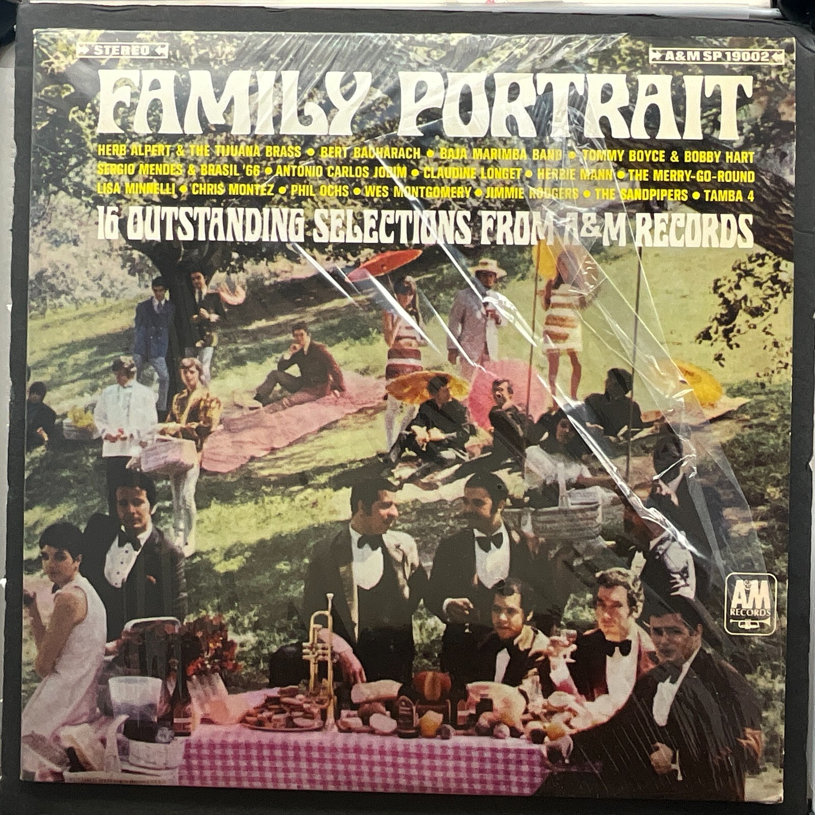 Family Portrait, 16 Outstanding Selections From A&M Records, Vinyl LP, VG+