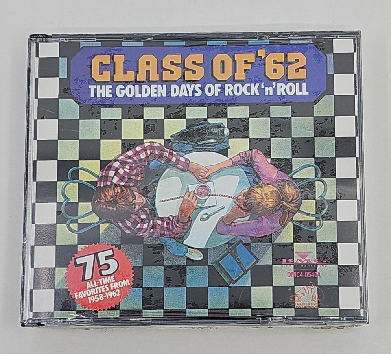 Class of ’62 The Golden Days of Rock ’n’ Roll CD, 1989, SEE DESCRIPTION 
