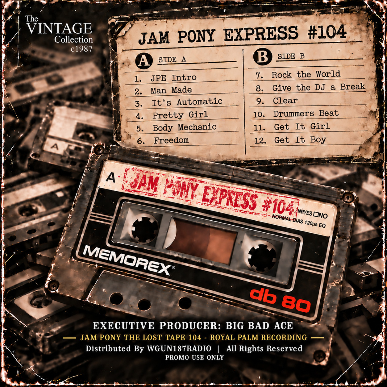 JAM PONY  -  THE VINTAGE TAPE 104 c1987