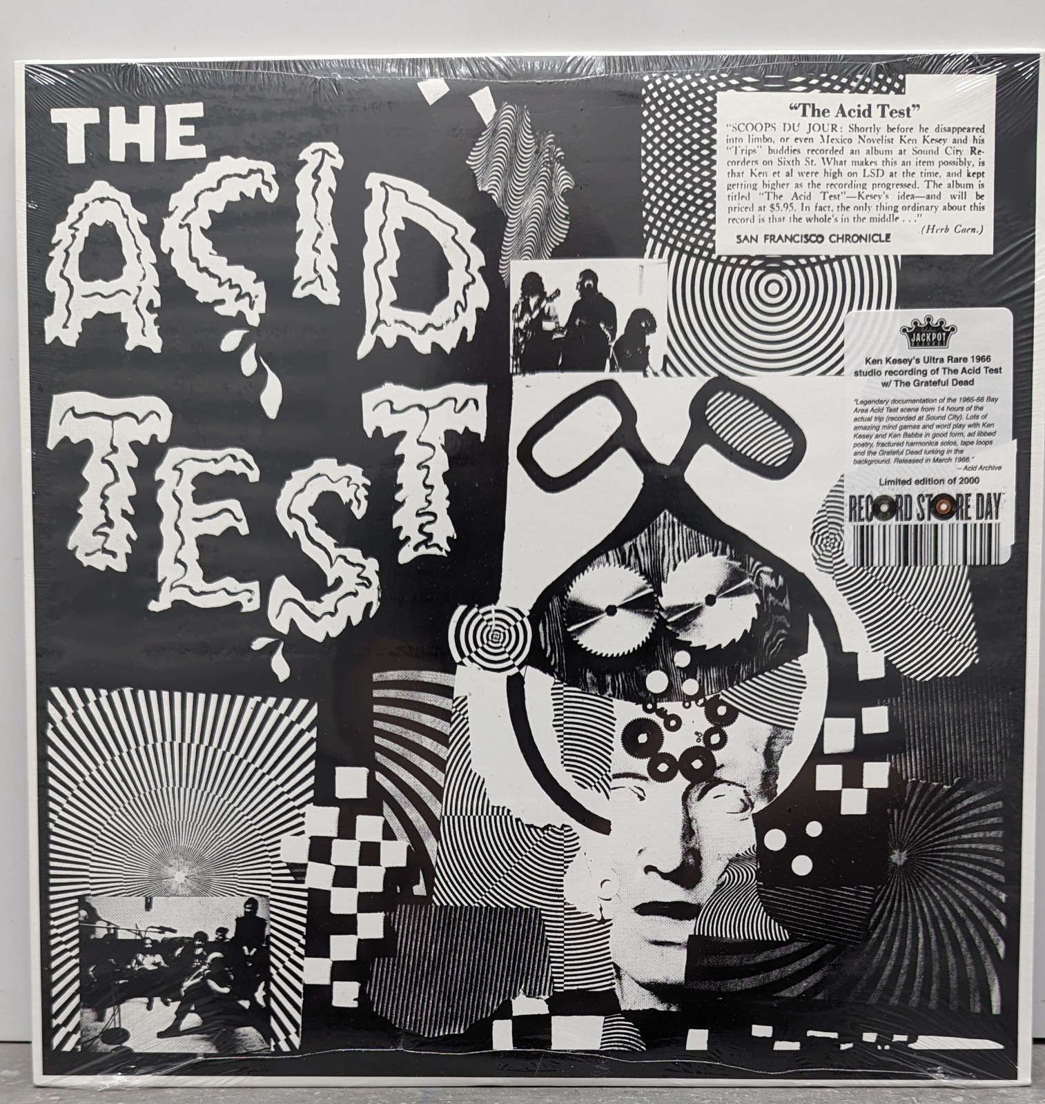 Ken Kesey The Acid Test LP Sealed RSD 2017 Jackpot JPR042 Ltd 2000 Grateful Dead