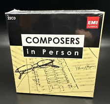 Composers in Person, Stravinsky Poulenc Elgar [EMI 22 CD Box Set] SEALED RARE picture