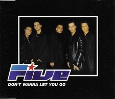 FIVE 5ive Don’t Wanna Let you go MIX & RADIO EDIT & INTERVIEW CD single SEALED picture