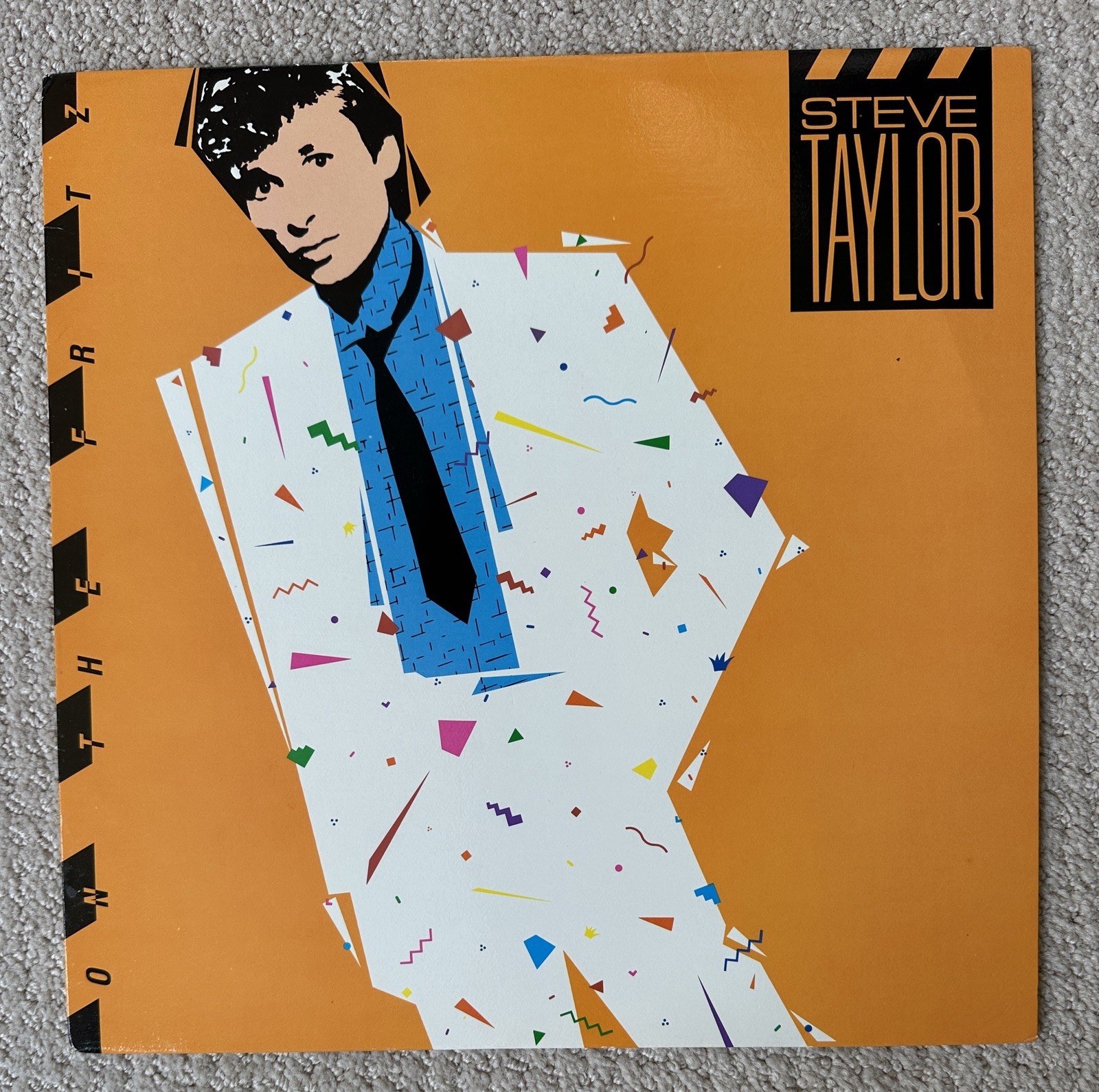 Steve Taylor On The Fritz Vinyl LP 1985 Sparrow SPR 1105 NM/NM