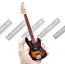 Mini Guitar scale 1:4 jazz bass john paul johnes miniature gadget collectible picture
