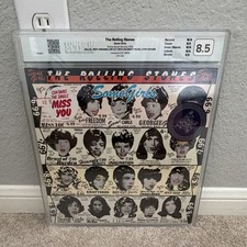 Encapsulated Grade 8.5 The Rolling Stones Some Girls 1978 1st Pressing Sealed picture