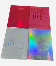 MONSTA X Fatal Love 2020 CD Album Set 4 Versions Starship Cardboard Sleeve picture