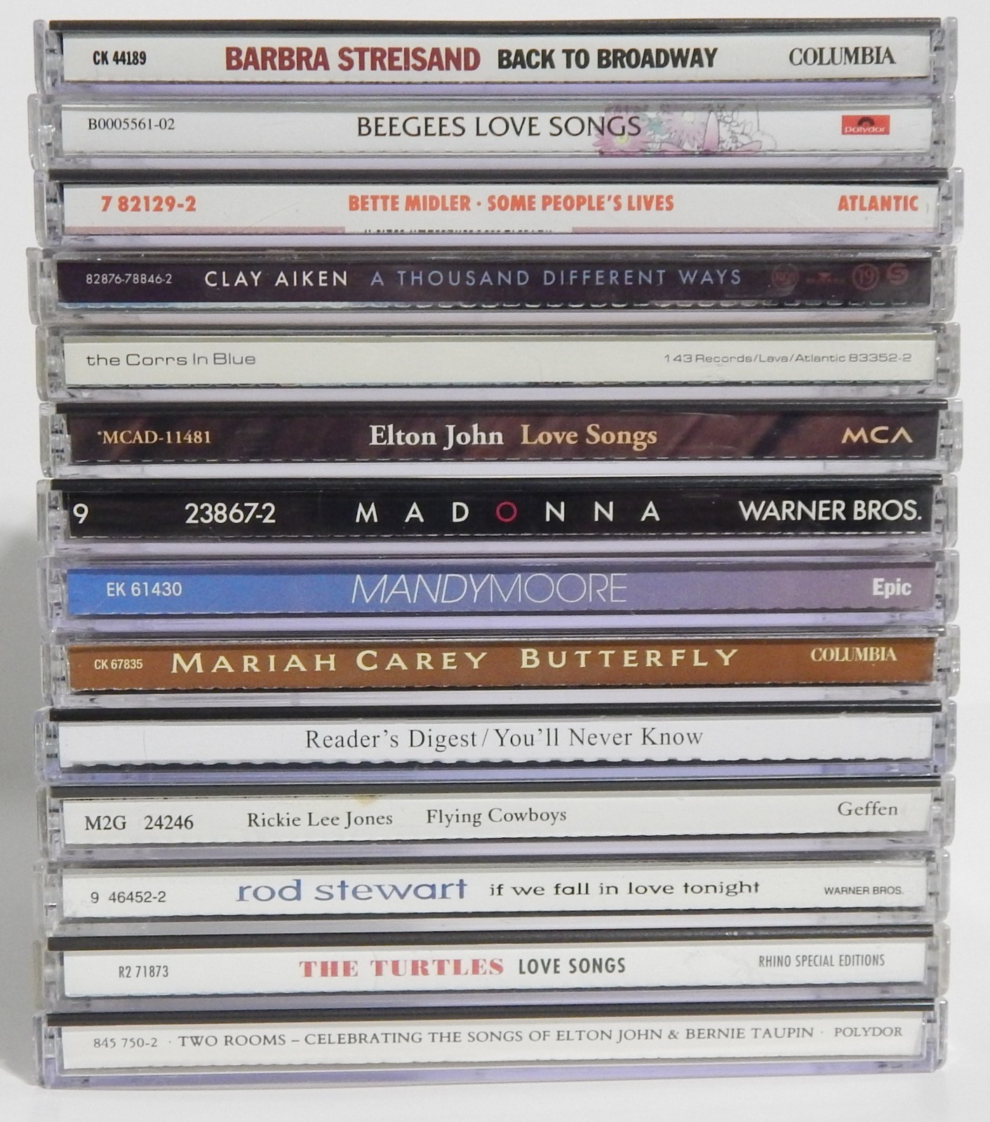 Lot of 14 Rock/Pop CD's - See Photo for CD's Included In This Lot