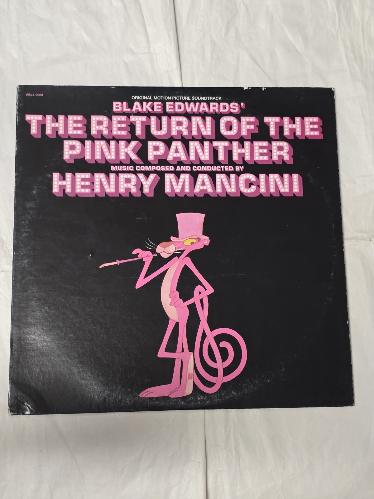 The Return Of The Pink Original Soundtrack Vinyl LP 1975 RCA Record ABL1-0968