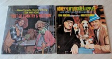 Lot of 2 Stan & Doug Vinyl LP Records – Swedish Comedy – VG Vintage Condition picture