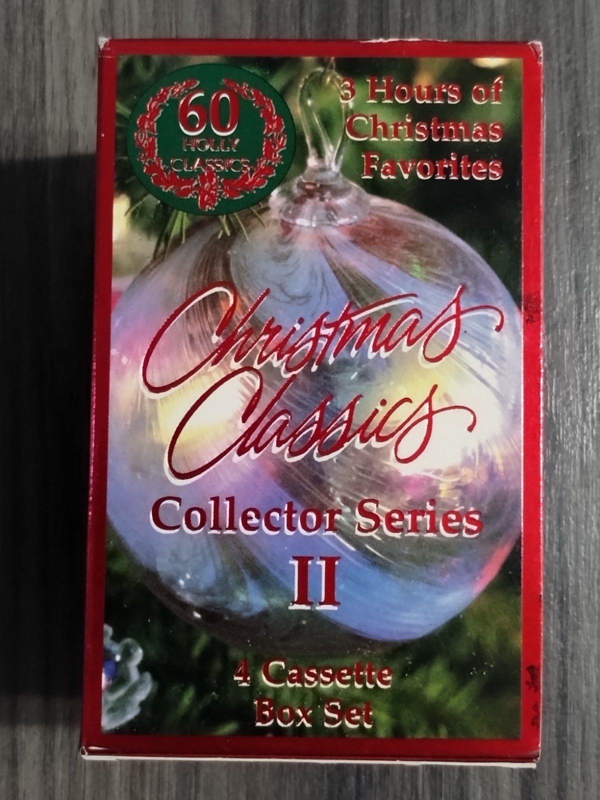RARE VINTAGE 1995 CHRISTMAS CLASSICS COLLECTOR SERIES 2. 4 CASSETTE BOX SET NEW