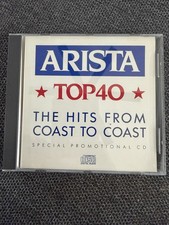 Arista Top 40: The Hits From Coast to Coast CD 1988 PROMO ASCD-9756 Rare picture