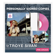 Troye Sivan She's The Best SIGNED Pink Vinyl  w/Personalised Message | PRESALE picture