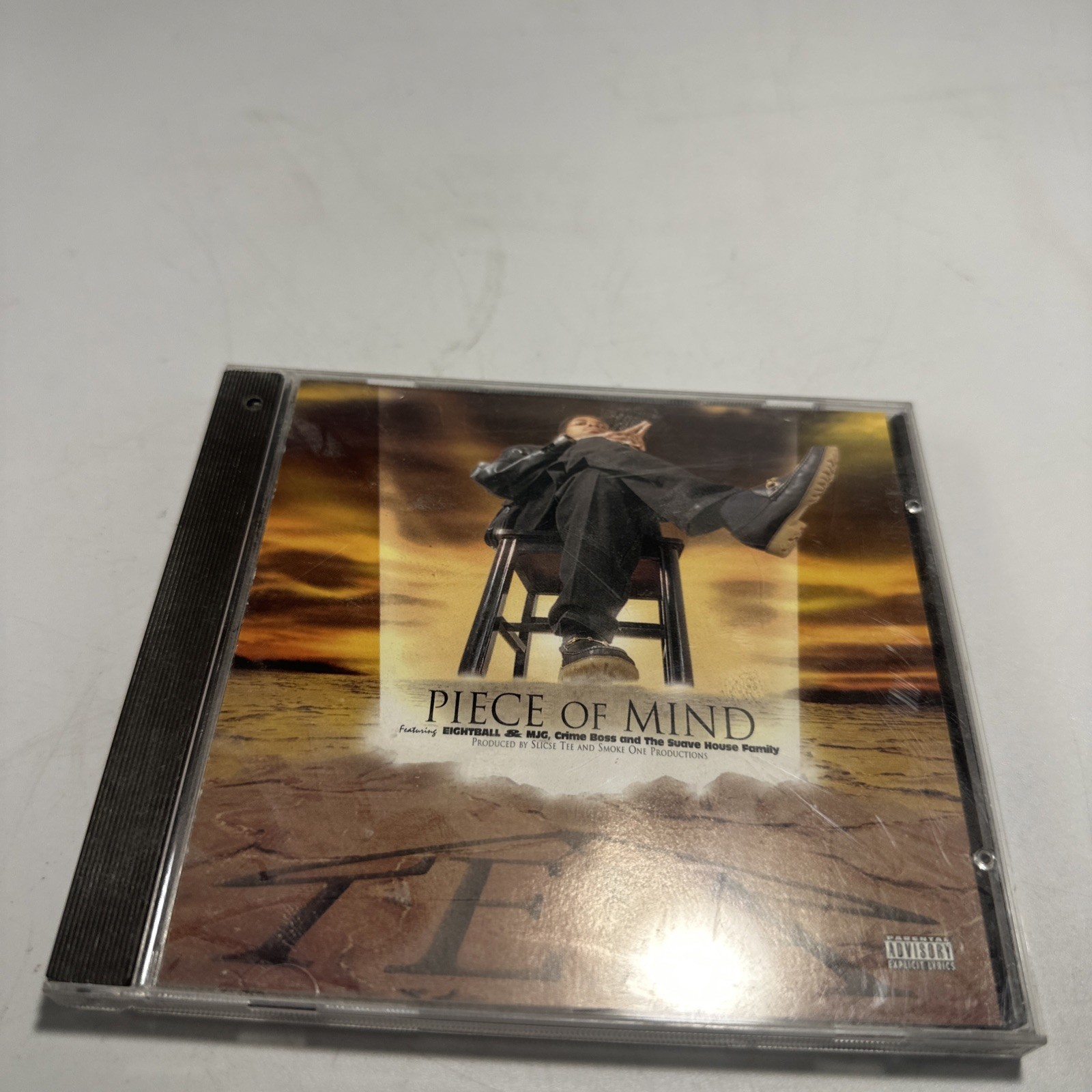 Piece of Mind [PA] by Tela (CD, 1996) 8Ball MJG (Rap Hip-Hop)