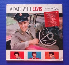 ELVIS PRESLEY - A Date With Elvis (LPM-2011) First Press w/1960 Calendar Cover picture