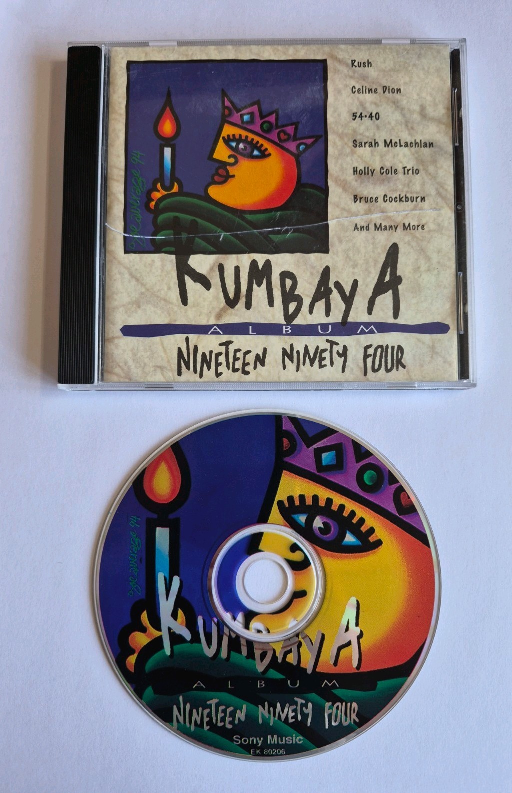 KUMBAYA Nineteen Ninety Four CD Album 1994 Sony Music Charity Compilation
