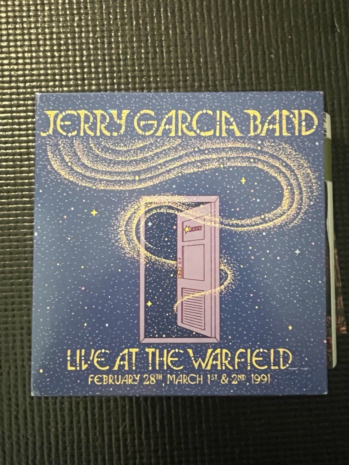 JERRY GARCIA BAND - LIVE AT THE WARFIELD SAN FRAN 1991 Used Once  