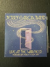 JERRY GARCIA BAND - LIVE AT THE WARFIELD SAN FRAN 1991 Used Once   picture