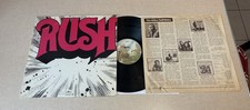 RUSH Self Titled Debut 1974 LP SRM-1-1011 MASTERDISK 1st Press GD+/VG+ *READ* picture