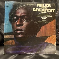 MILES DAVIS Miles Davis' Greatest Hits 1971 Album LP Columbia CS 9808 Vinyl picture