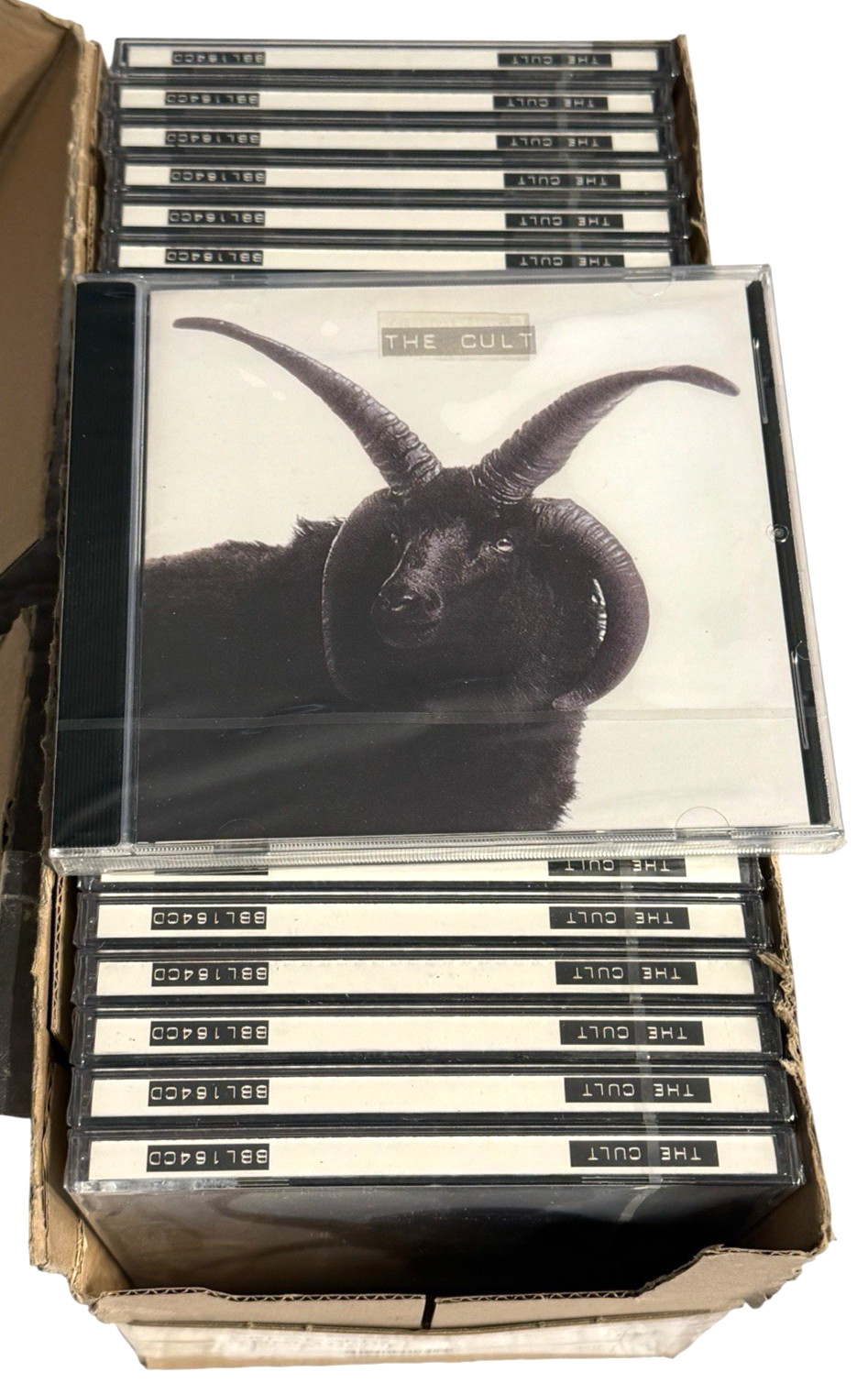 Reseller Wholesale Music Lot of 25 New CD's - The Cult (BBL164) Self Titled CULT