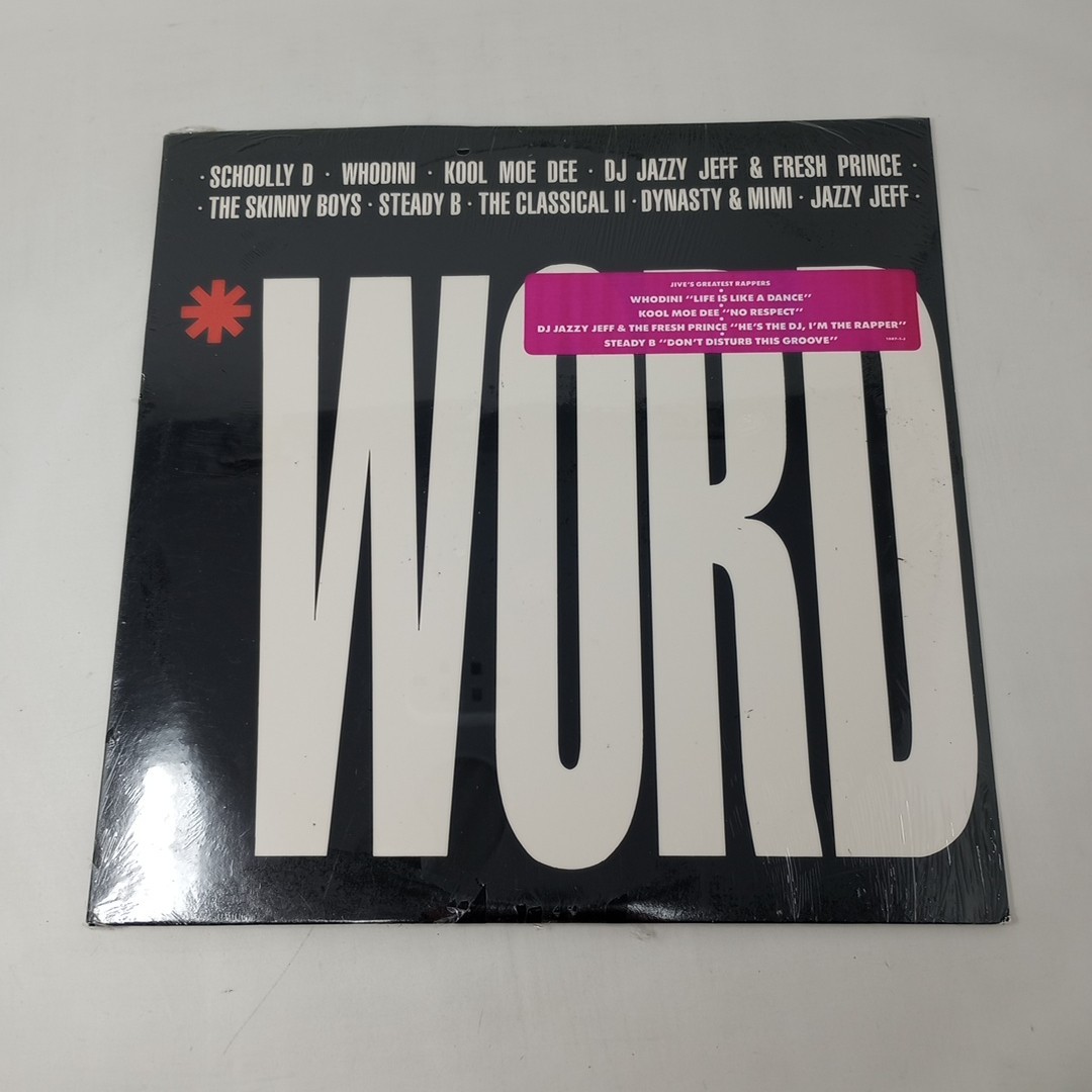 Vintage 1988 Word Vinyl Album SEALED Hip Hop - Rap - Various Artists