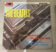 The Beatles Please Please Me Stereo Black Yellow Labels LP PCS 3042 (UK) picture