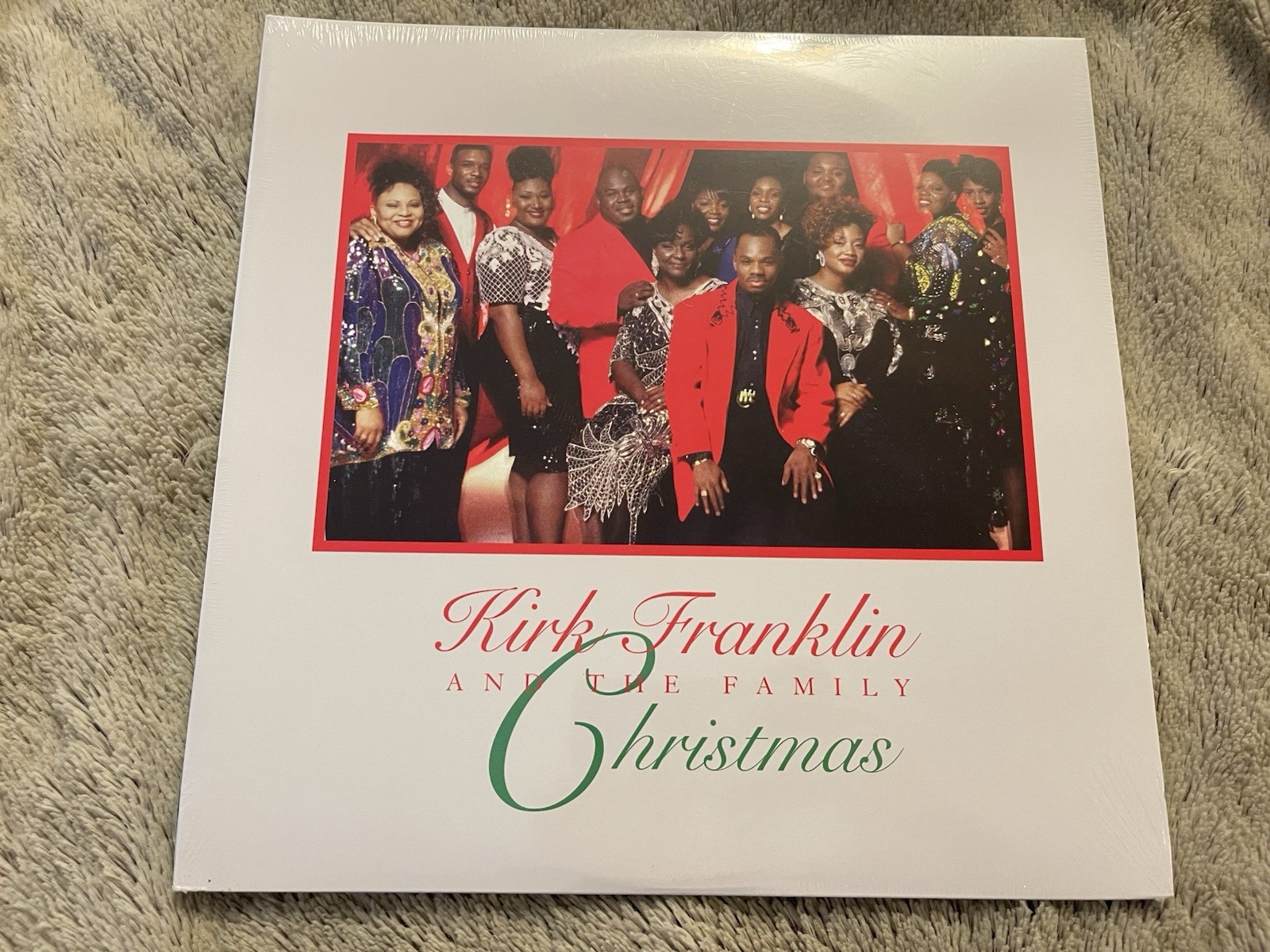 Kirk Franklin and the Family Christmas Music Vinyl LP New Seal Never Been Used