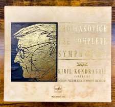 Kondrashin Shostakovich Complete Symphonies | 1991 Victor | 10CD [Mint/Unplayed] picture
