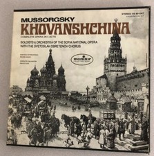 Mussorgsky Khovanshchina Complete Opera HS 90104/7 Record 4 Lp Box Set NM picture