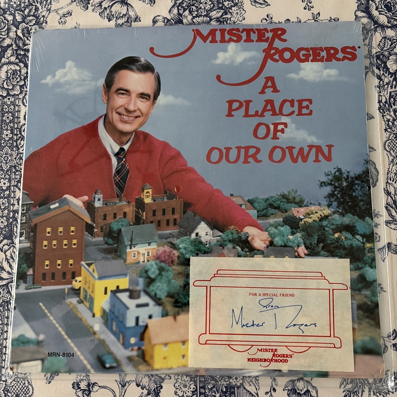 Mister Rogers Hand Signed 