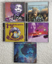Jimi Hendrix Lot of 5 CD's DISCS VG+ Or Better Cleaned Tested. Cases Intact. picture