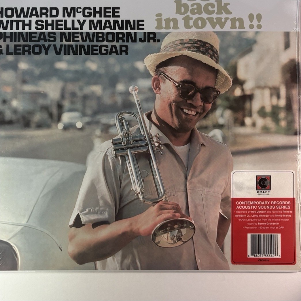 Howard McGhee Maggie’s Back In Town CR00710 Craft Acoustic Sounds 180g LP Sealed