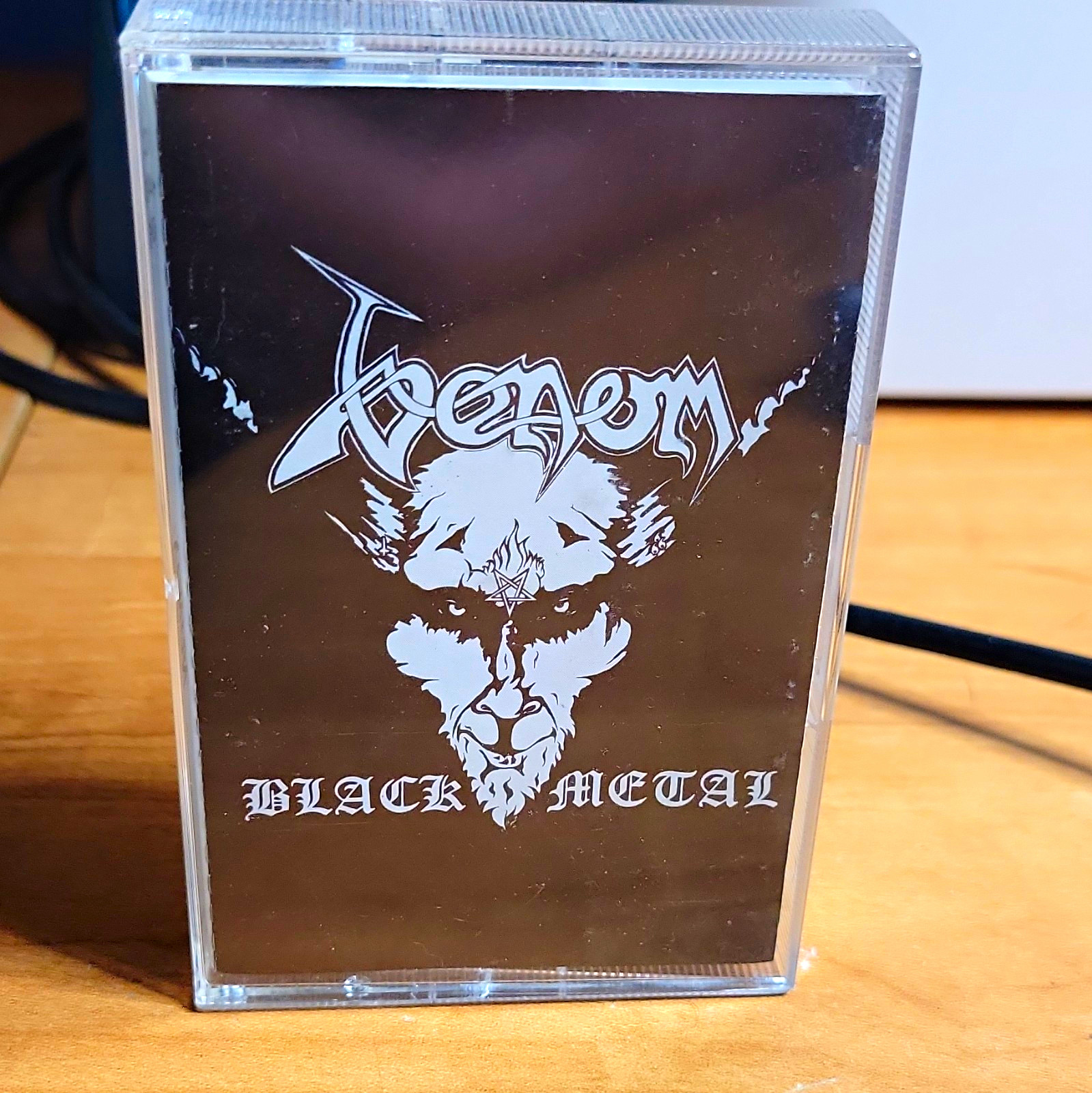 Venom Black Metal Cassette Tape Album First Print Neat Records In Perfect Cond