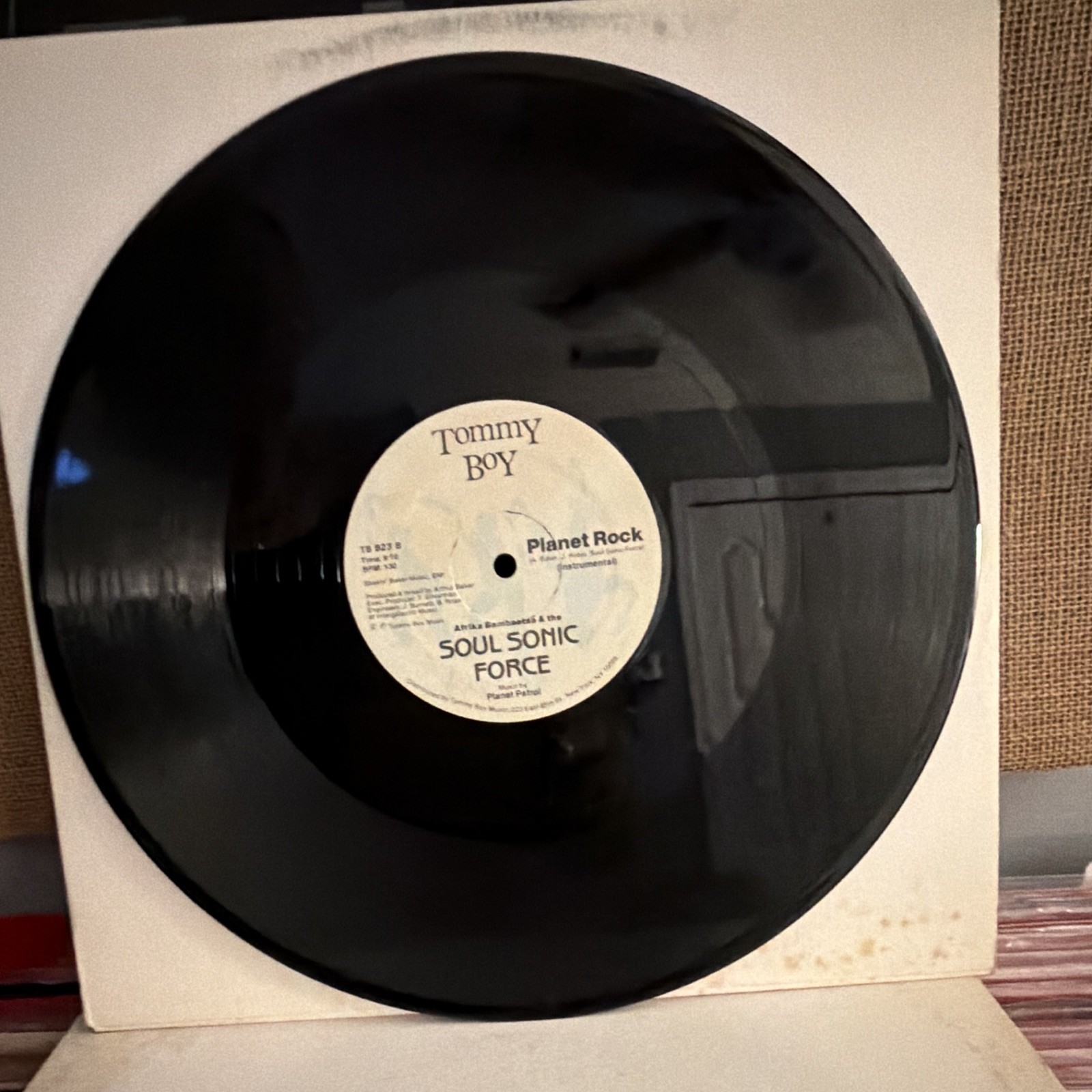 Tommy Boy Afrika Bambaataa & the Soul Sonic Force Planet Rock 12\