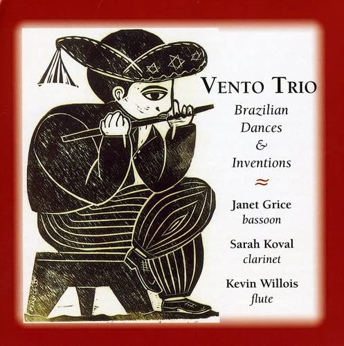 Vento Trio Brazilian Dances & Inventions for Bassoon Flute & (CD) (UK IMPORT)